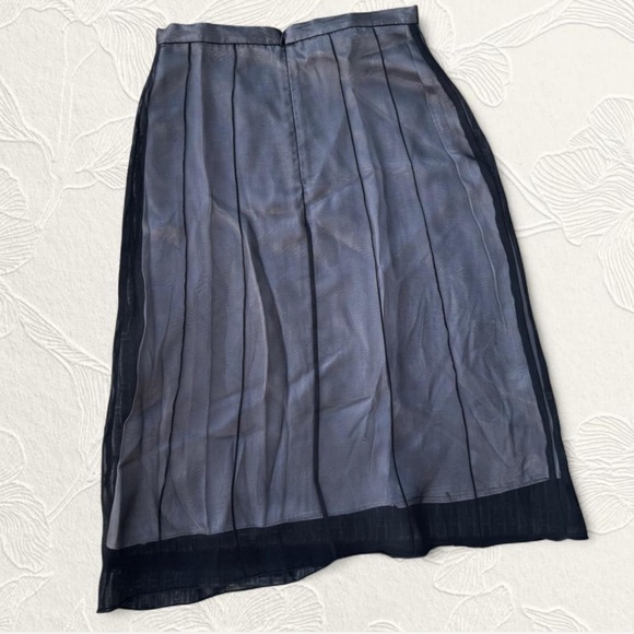 Tristan & Iseut black & Gray illusion Skirt size 4 - Picture 2 of 4
